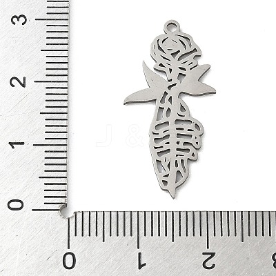 201 Stainless Steel Pendants LS-STAS-G366-02P-02-1