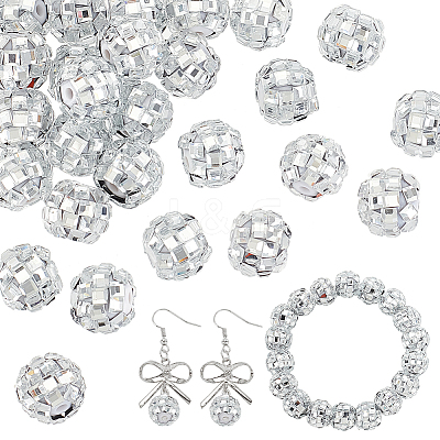 Plastic Rhinestone Beads KY-PH0001-96-1