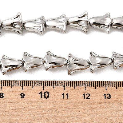 Electroplate Glass Beads Strands EGLA-F166-14P-1