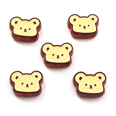 Transparent Acrylic Beads X-TACR-B001-03A-1