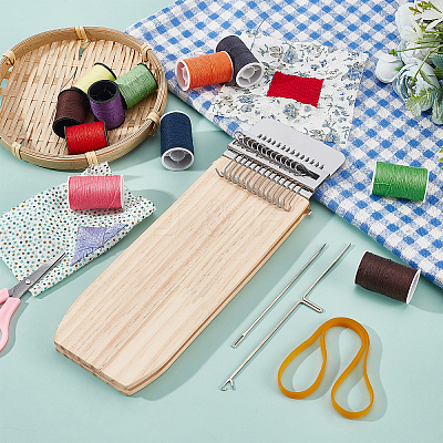 Wood Knitting Looms TOOL-WH0051-11-1
