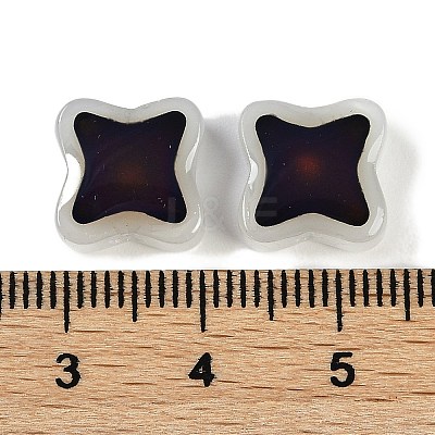 Two Tone Glass Mood Beads GLAA-Z007-08C-1