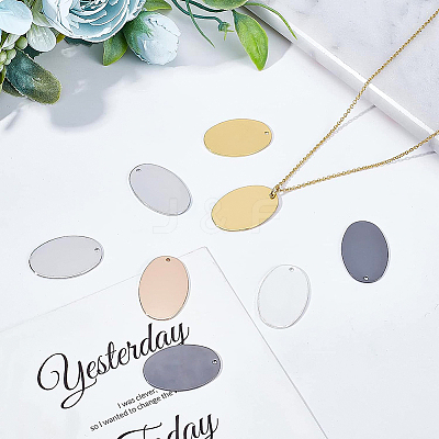 30Pcs 5 Colors Brass Pendants KK-BC0002-16-1