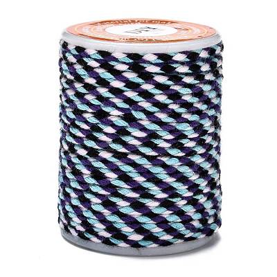 4-Ply Polycotton Cord with Metallic Thread OCOR-Z003-D96-1