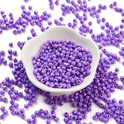 Baking Paint Glass Seed Beads SEED-A032-02T-1