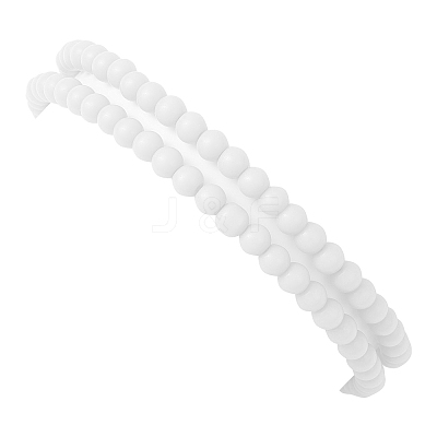 2Pcs 2 Styles Glass Seed Beaded Stretch Bracelet Sets for Women BJEW-JB11373-03-1