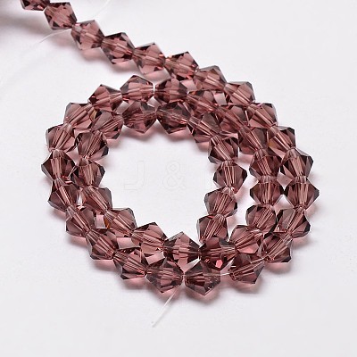 Imitate Austrian Crystal Bicone Glass Beads Strands LS-GLAA-F029-3x3mm-05-1