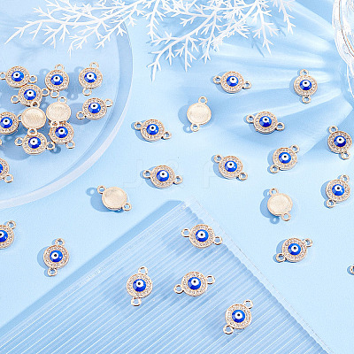 50Pcs Alloy Connector Charms ENAM-AR0001-31-1