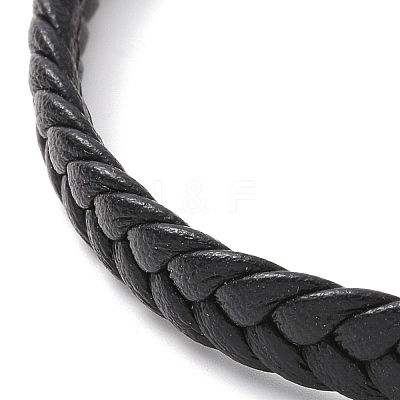 Microfiber Braided Cord Bracelets BJEW-P278-05-1