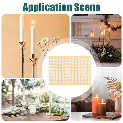 Resin Candle Wick Double Sided Adhesive DIY-BC0015-79A-1