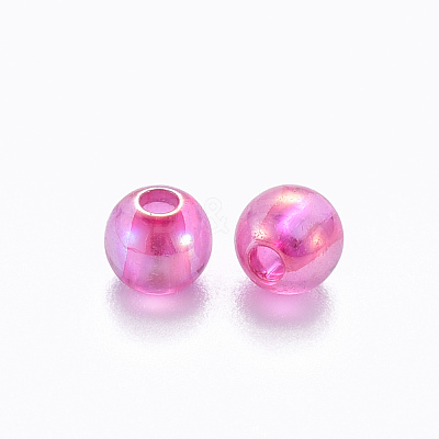 Transparent Acrylic Beads MACR-S370-B6mm-706-1