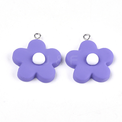 Resin Pendants X-RESI-Q207-02B-1