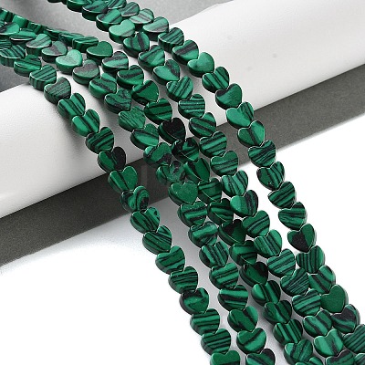Synthetic Malachite Beads Strands G-M403-A02-02-1