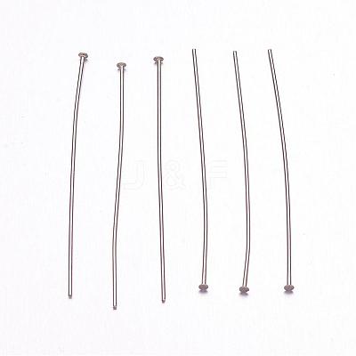 Tarnish Resistant 304 Stainless Steel Flat Head Pins STAS-H358-03A-1