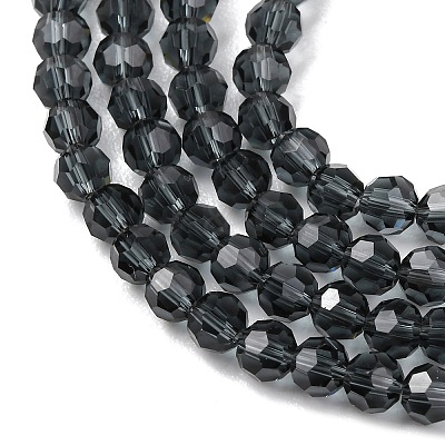 Imitation Austrian Crystal Bead Strands G-M181-4mm-20A-1-1