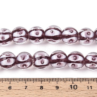 Handmade Lampwork Beads Strands LAMP-N028-20E-1