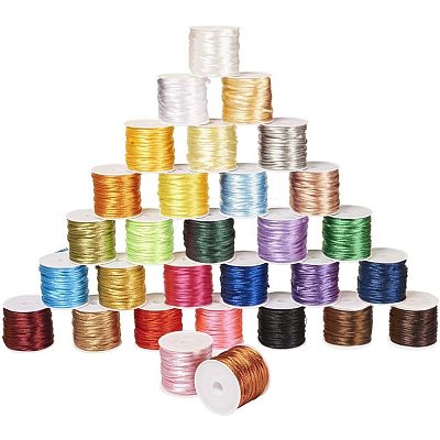 Nylon Satin Rattail Cord NWIR-PH0001-22-1