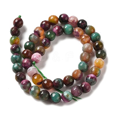 Natural Agate Beads Strands G-G079-A06-03-1