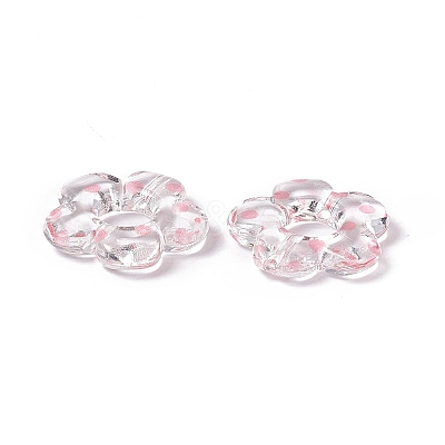 Transparent Acrylic Beads OACR-C009-06D-1