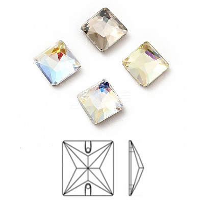 K9 Glass Rhinestone Cabochons RGLA-F077-A-1