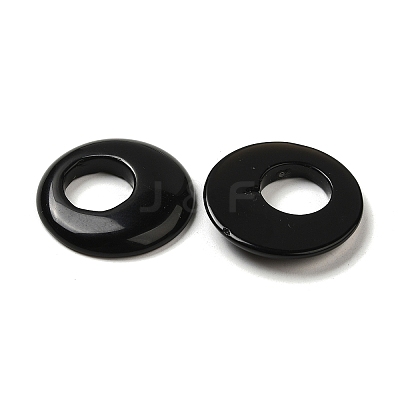 Natural Obsidian Pendants G-T122-76A-1