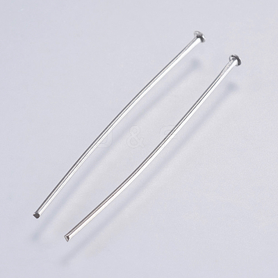 Tarnish Resistant 304 Stainless Steel Flat Head Pins STAS-F146-01P-25mm-1