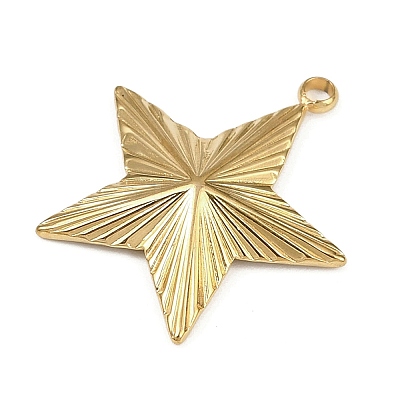 304 Stainless Steel Pendants STAS-B092-08C-G-1