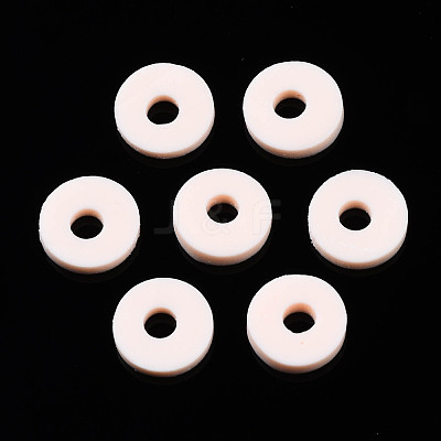 Handmade Polymer Clay Beads CLAY-R067-6.0mm-B48-1