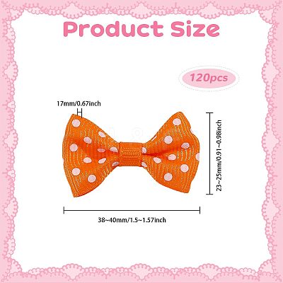 120Pcs Polyester Ornament Accesories DIY-CA0008-43A-1
