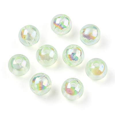 Transparent Acrylic Beads MACR-T046-01E-18-1