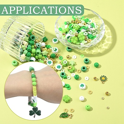Saint Patrick's Day DIY Jewelry Making Findings Kits DIY-YW0016-14-1