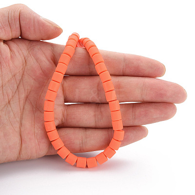 Polymer Clay Bead Strands CLAY-T001-C36-1