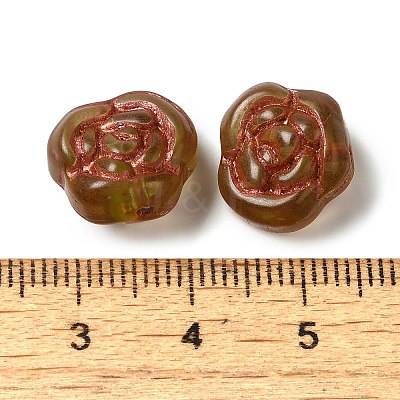 Transparent Lampwork Beads LAMP-P065-01A-09-1