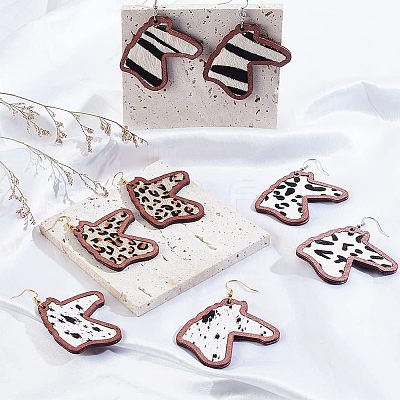 DIY Horse Head Earring Making Kit DIY-OC0009-81-1
