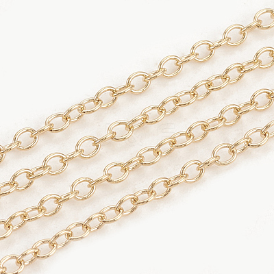 Brass Cable Chains CHC-S003-12G-1