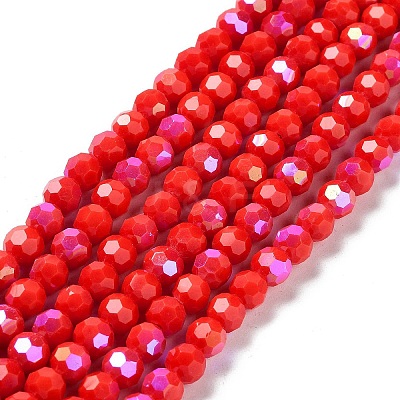 Opaque Glass Beads Strands EGLA-A035-P6mm-L03-1