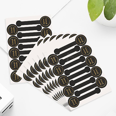 20 Sheets DIY Sealing Stickers AJEW-DJ0004-27-1
