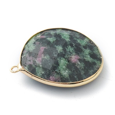 Natural Ruby in Zoisite Pendants G-B009-07G-A-1