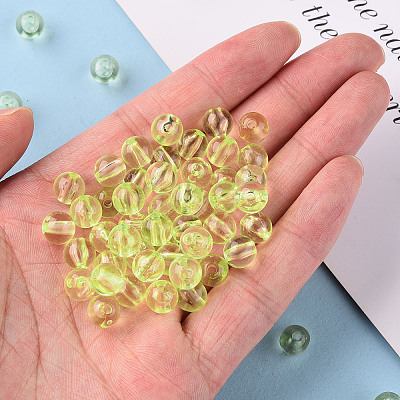 Transparent Acrylic Beads MACR-S370-A8mm-728-1