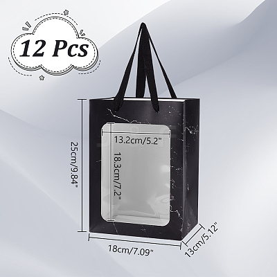 Paper Gift Storage Bags with Handle CARB-WH0017-10B-02-1