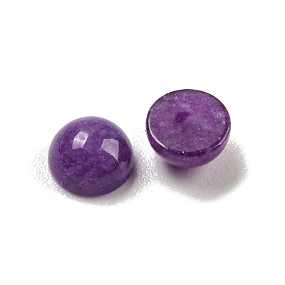 Natural White Jade Dyed Cabochons G-H309-03-22-1