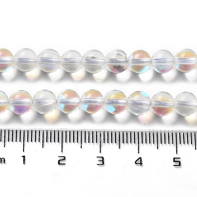 Synthetic Moonstone Beads Strands X-G-P528-J01-13-1