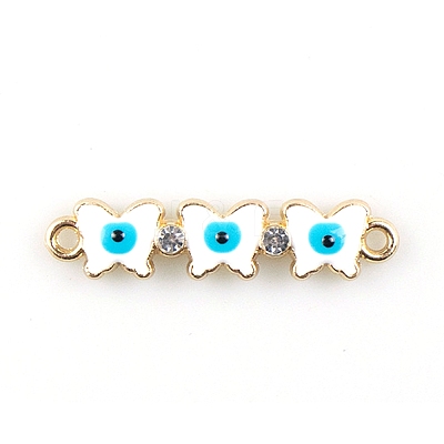 Alloy Enamel Connector Charms X1-FIND-TAC0016-25C-1