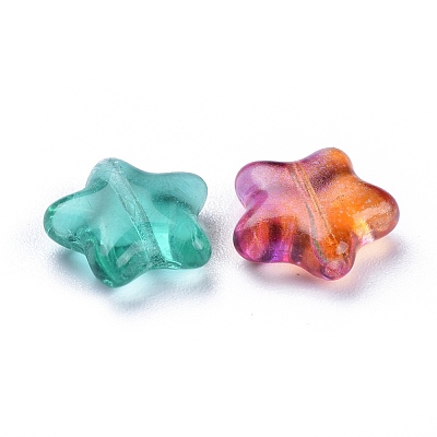 Electroplate Czech Glass Beads X-LAMP-D180-19-1