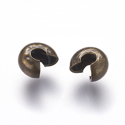 Iron Crimp Beads Covers X-IFIN-H029-NFAB-NF-1