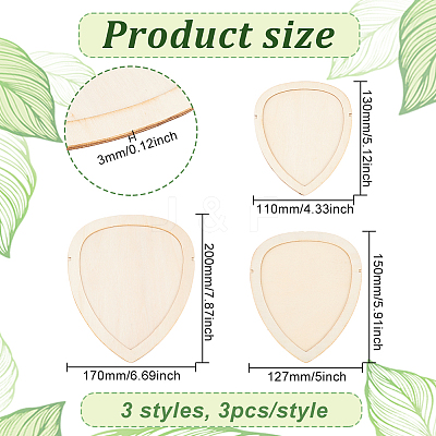 Wooden Basket Bottoms TOOL-WH0051-70A-1