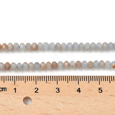 Natural Angelite Beads Strands G-RM241221-N1-1