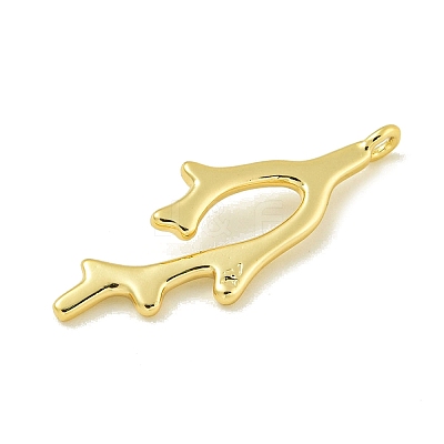 Rack Plating Brass Pendants KK-U029-20G-1