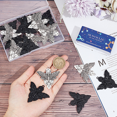 20Pcs 2 Colors Alloy Pendants FIND-SC0006-86-1