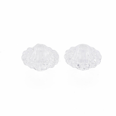 Transparent Acrylic Beads X-TACR-T003-32-1